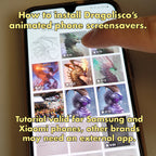 Wild Dragon Phone Screensaver