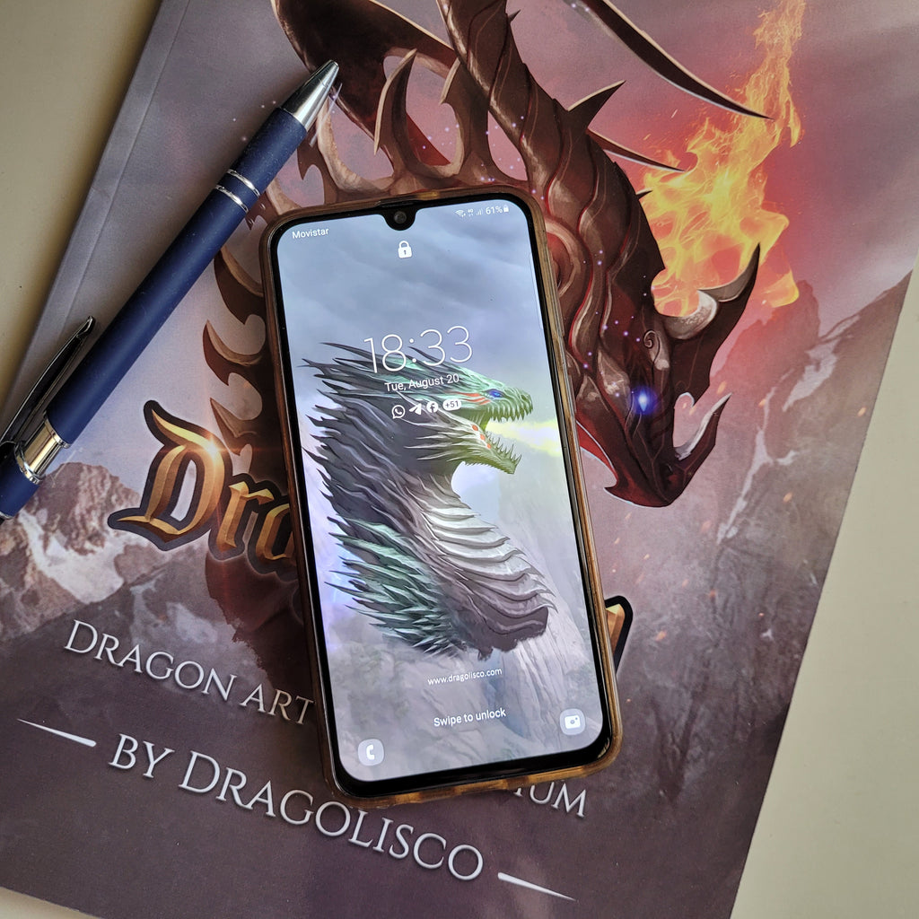 Wild Dragon Phone Screensaver
