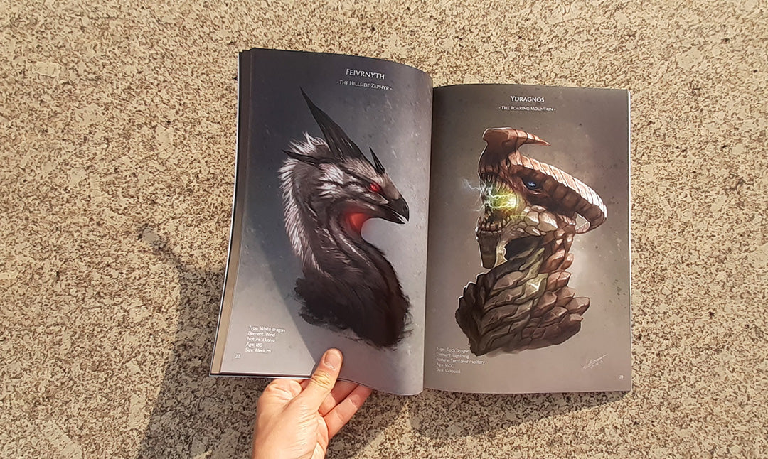 The Dragonary | Dragon Art Book