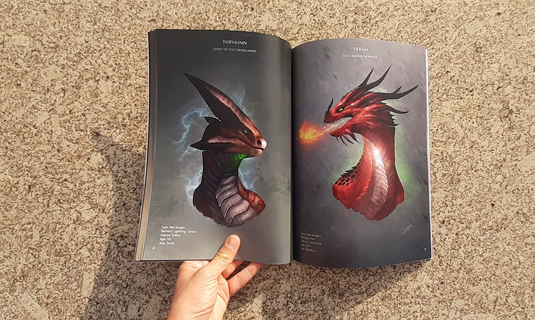The Dragonary | Dragon Art Book