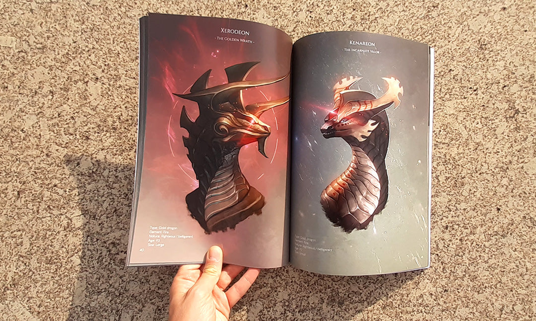 The Dragonary | Dragon Art Book