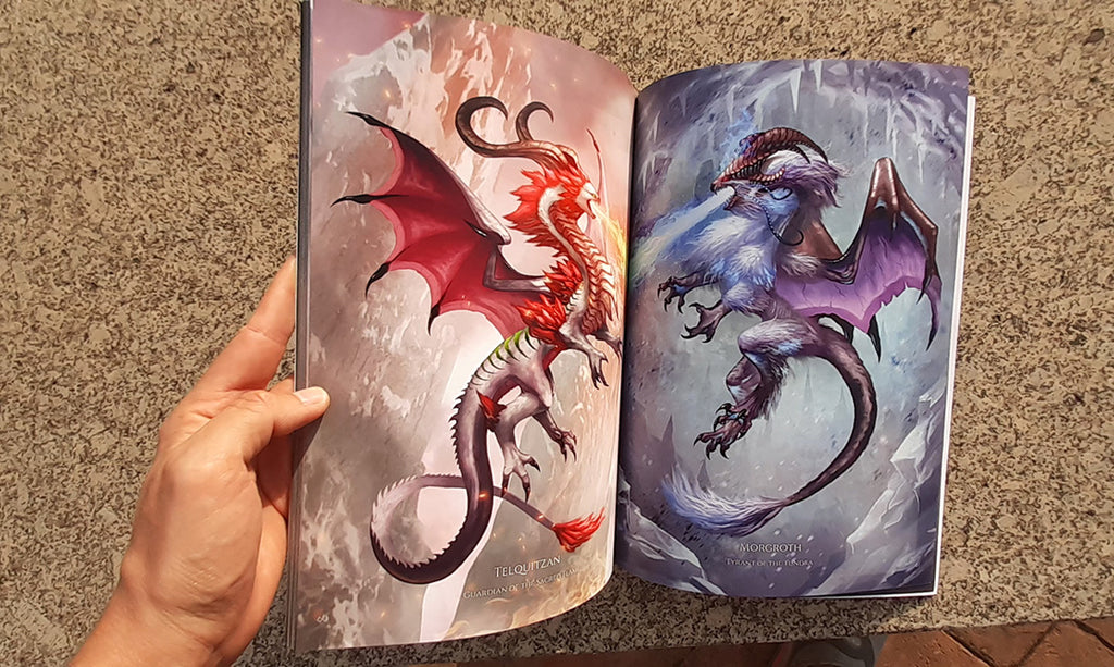The Dragonary | Dragon Art Book