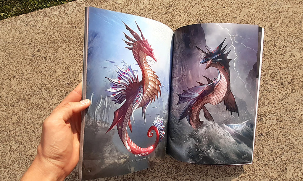 The Dragonary | Dragon Art Book