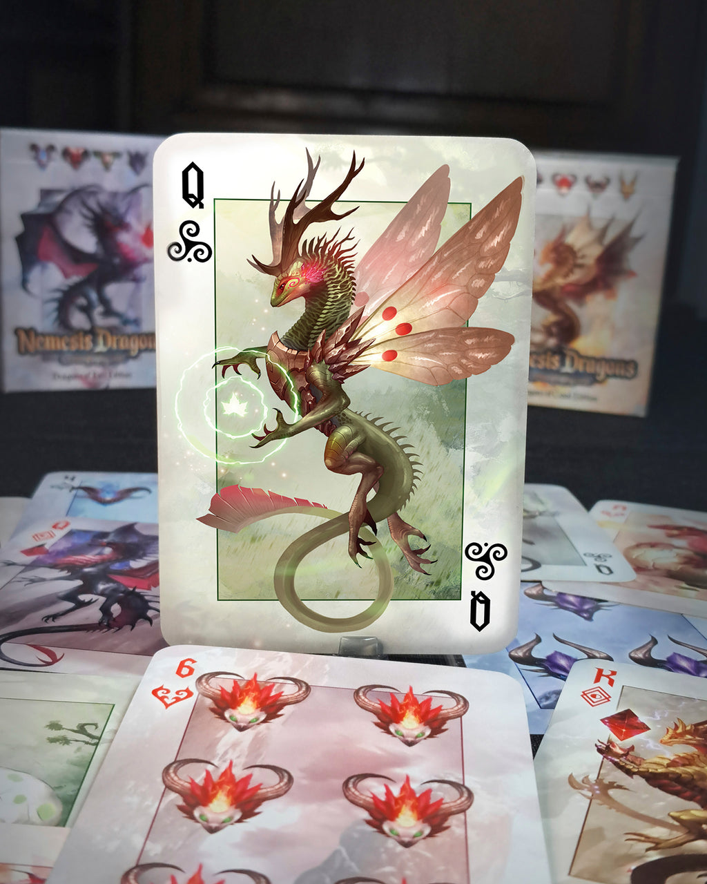 Dragon playing cards | 3 decks