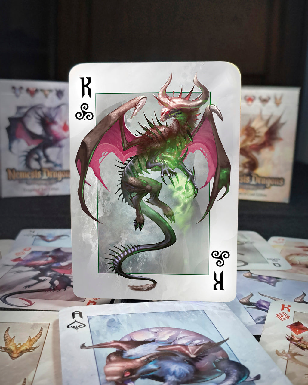 Dragon playing cards | 3 decks