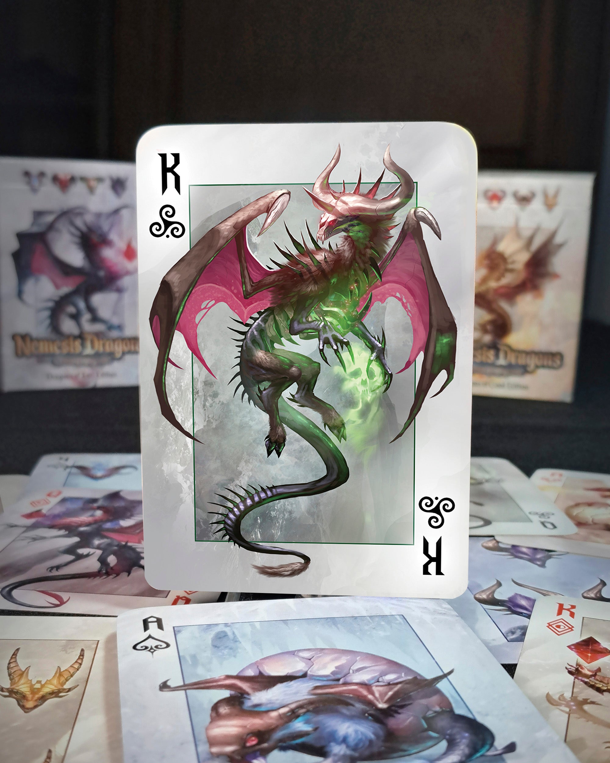 Dragon playing cards | 3 decks
