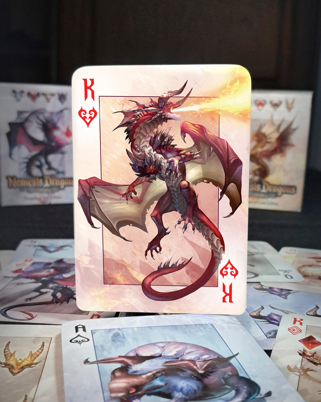 Dragon playing cards | 3 decks