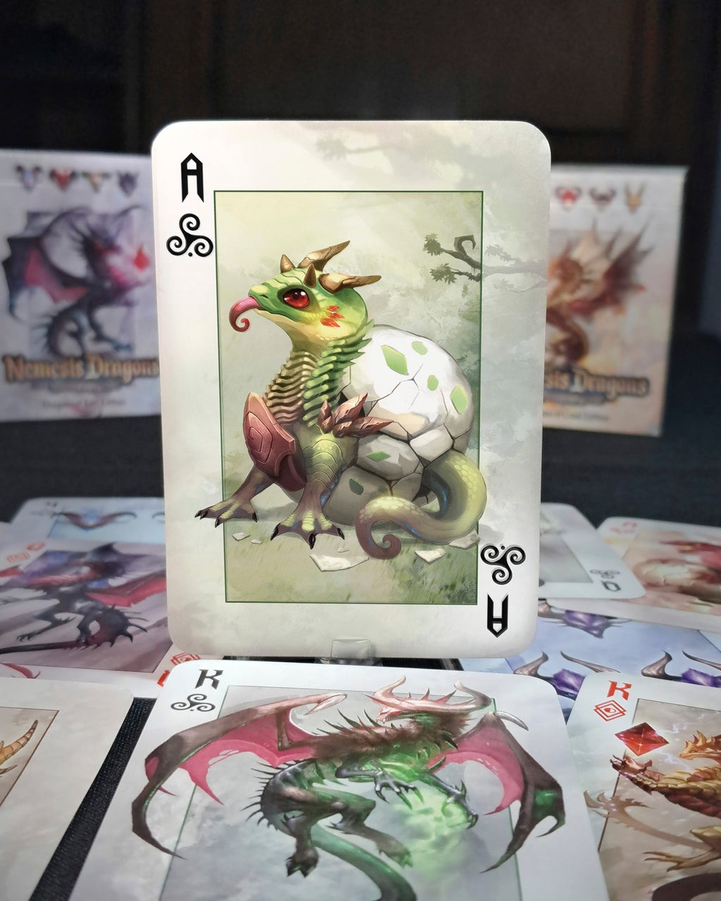 Dragon playing cards | 3 decks