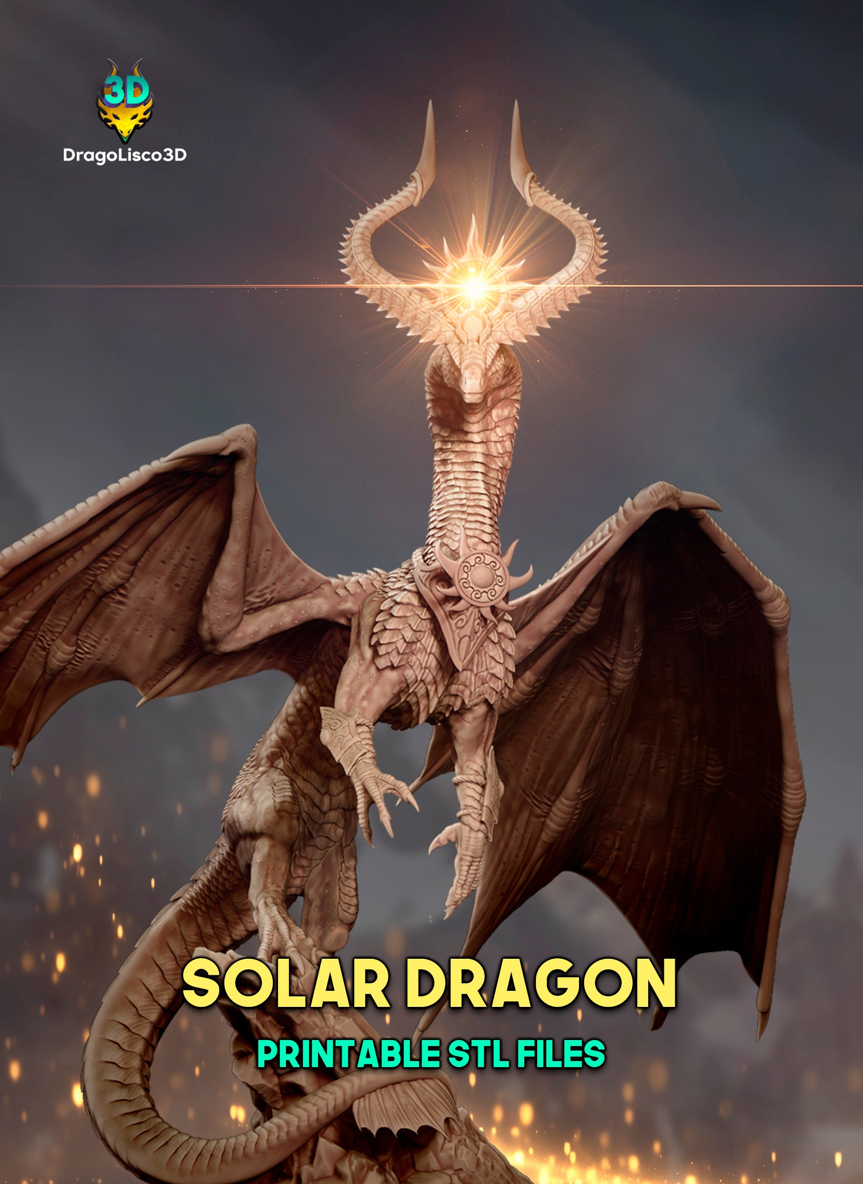 Solar Dragon (STL files)