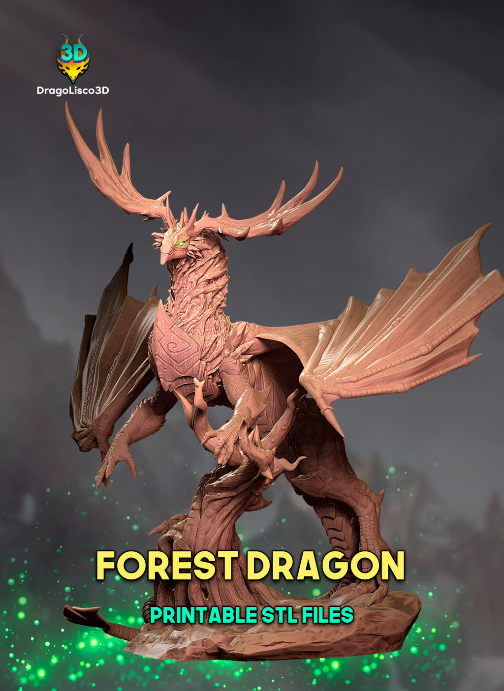 Forest Dragon (STL files)