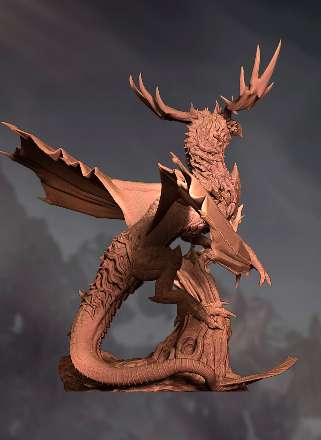 Forest Dragon (STL files)