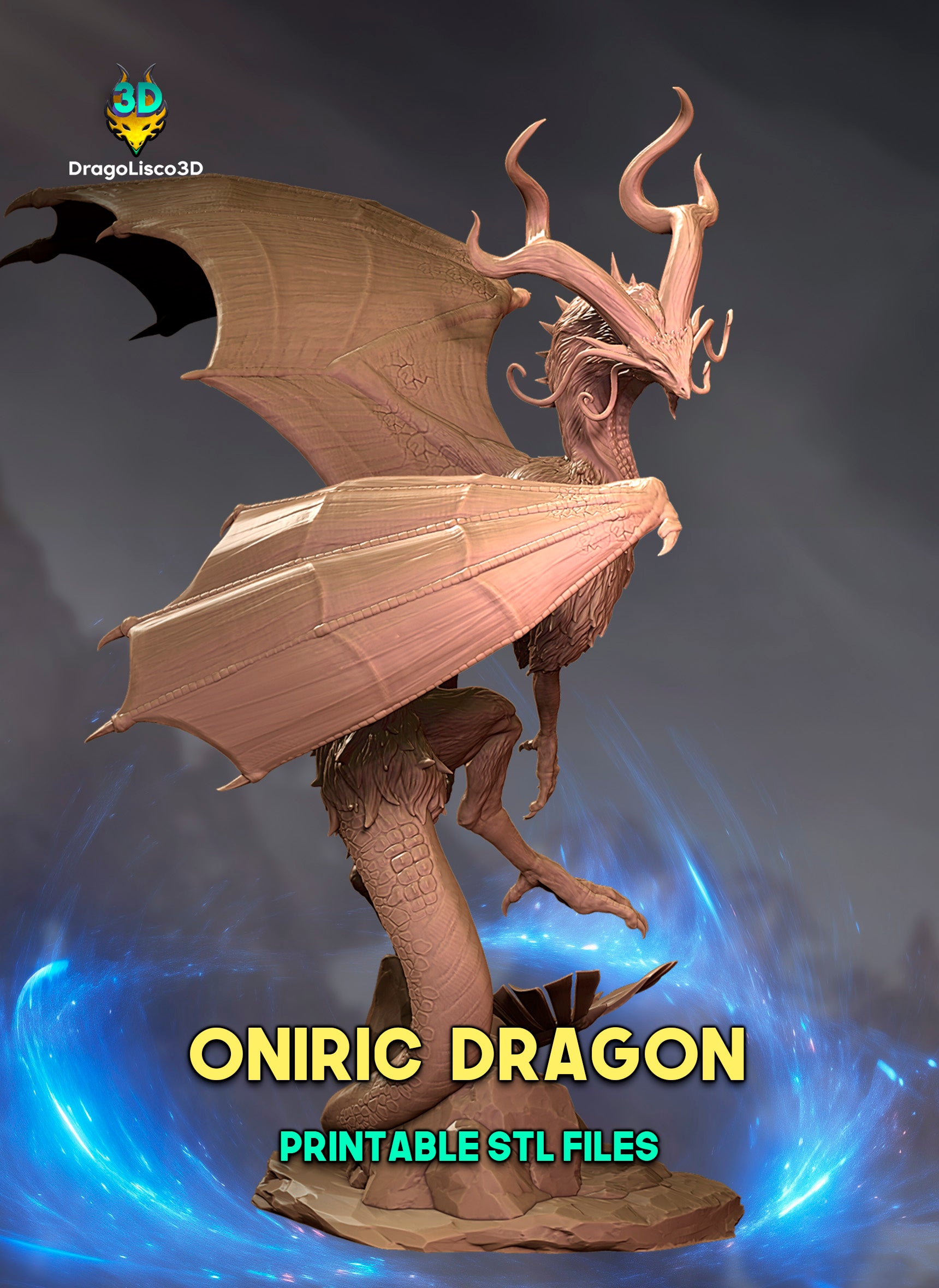 Oniric Dragon (STL files)