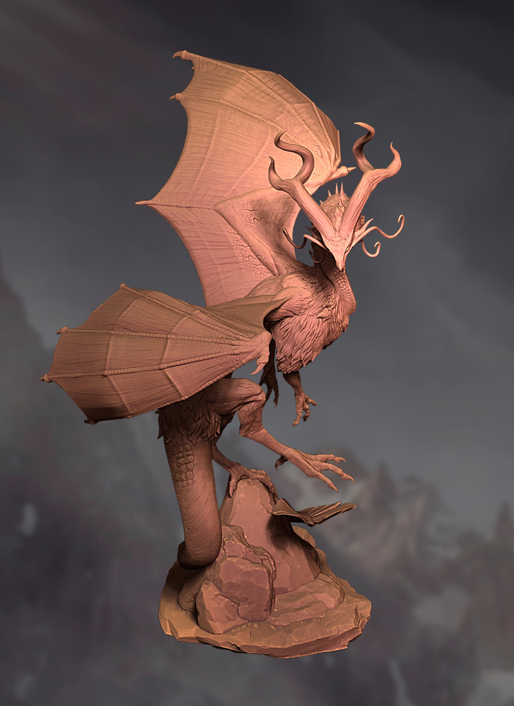 Oniric Dragon (STL files)