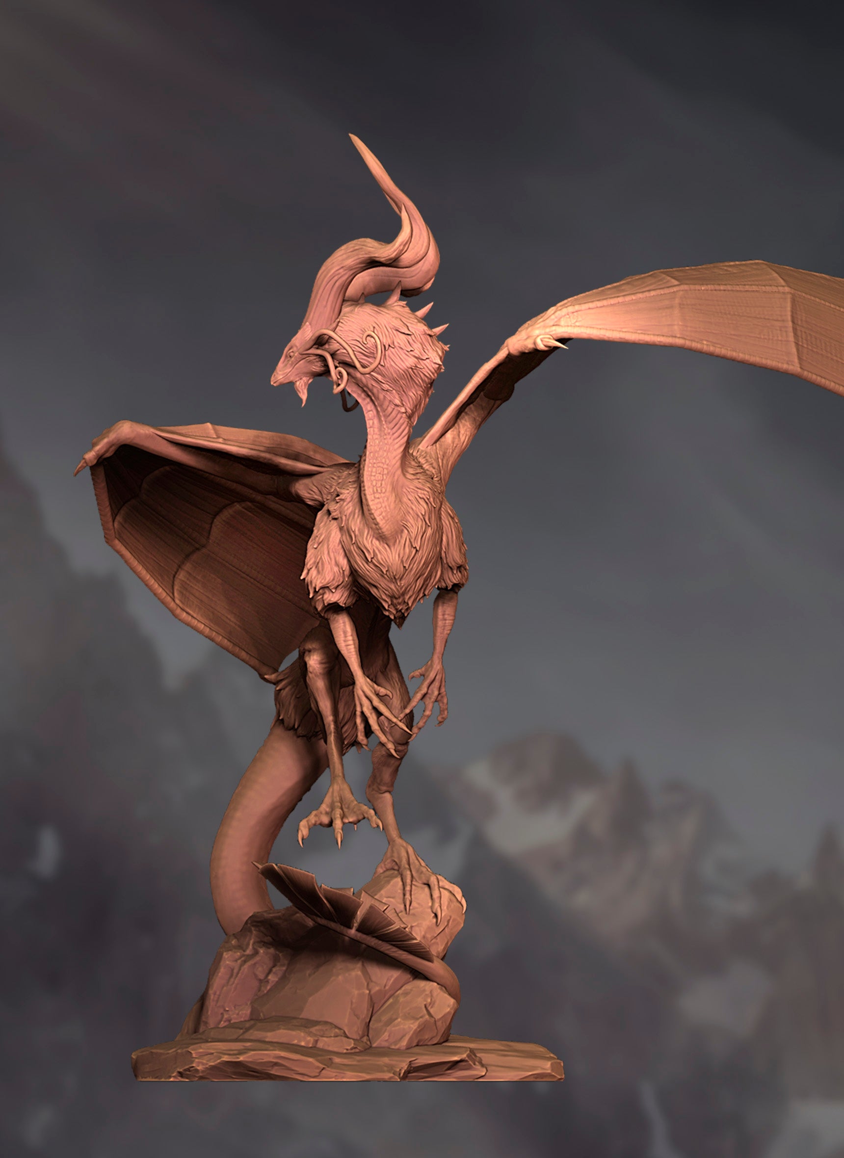 Oniric Dragon (STL files)