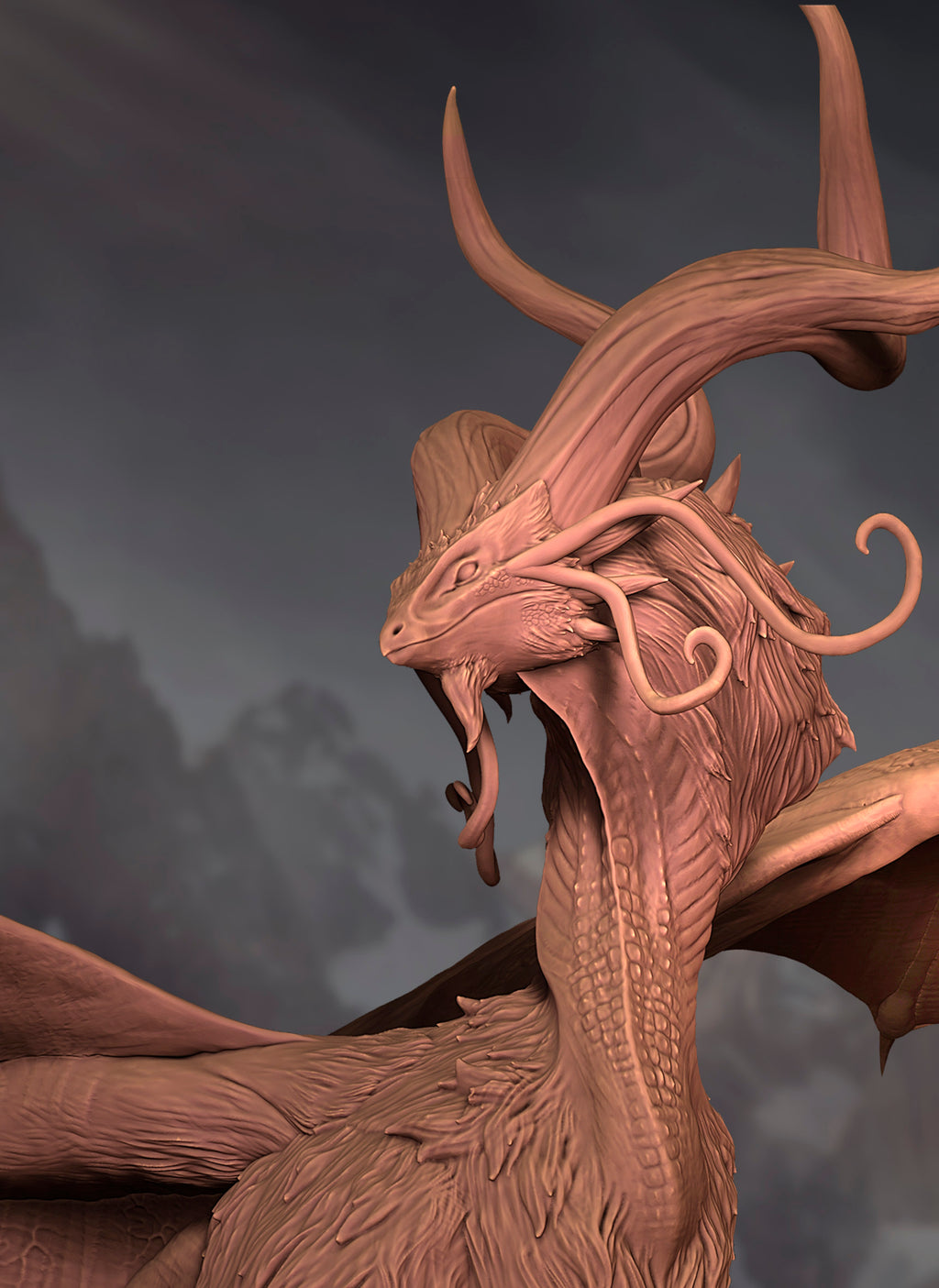 Oniric Dragon (STL files)