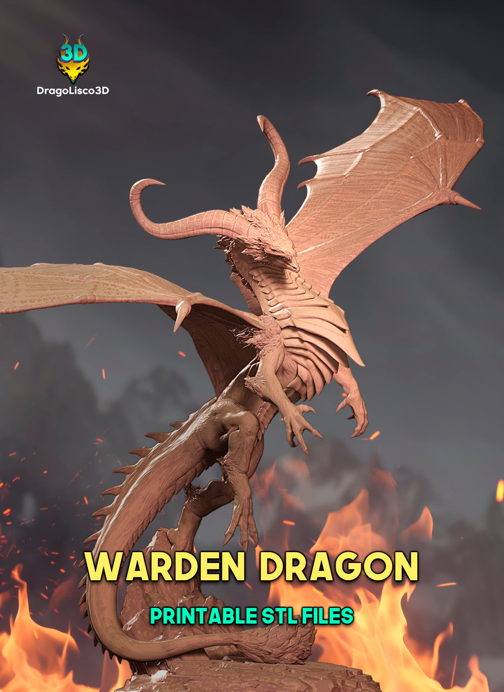 Warden Dragon (STL files)