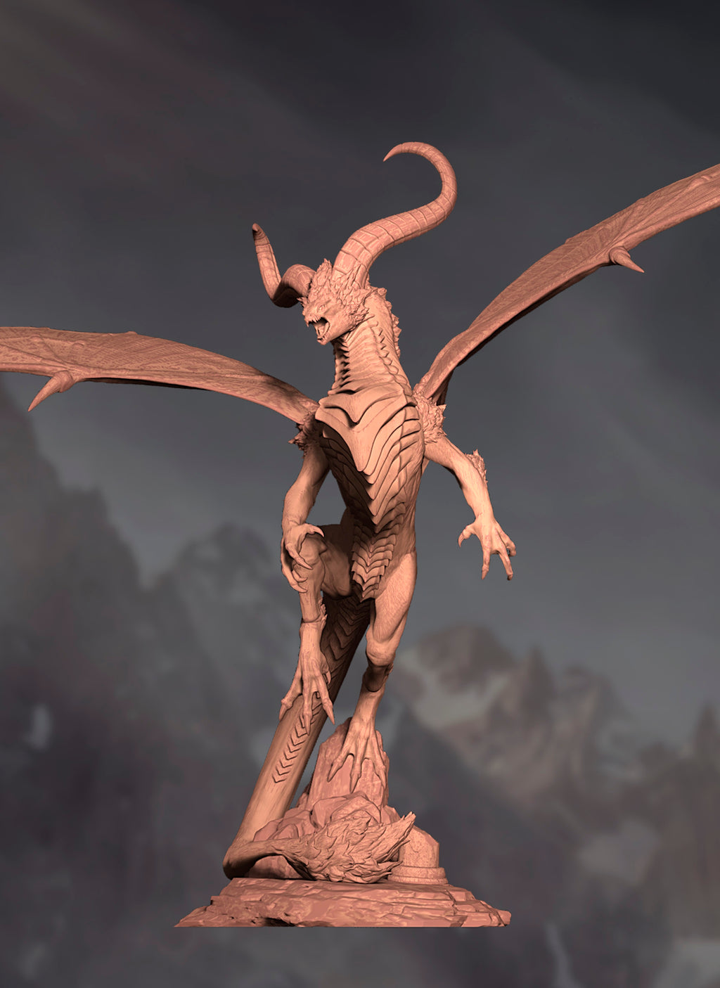 Warden Dragon (STL files)