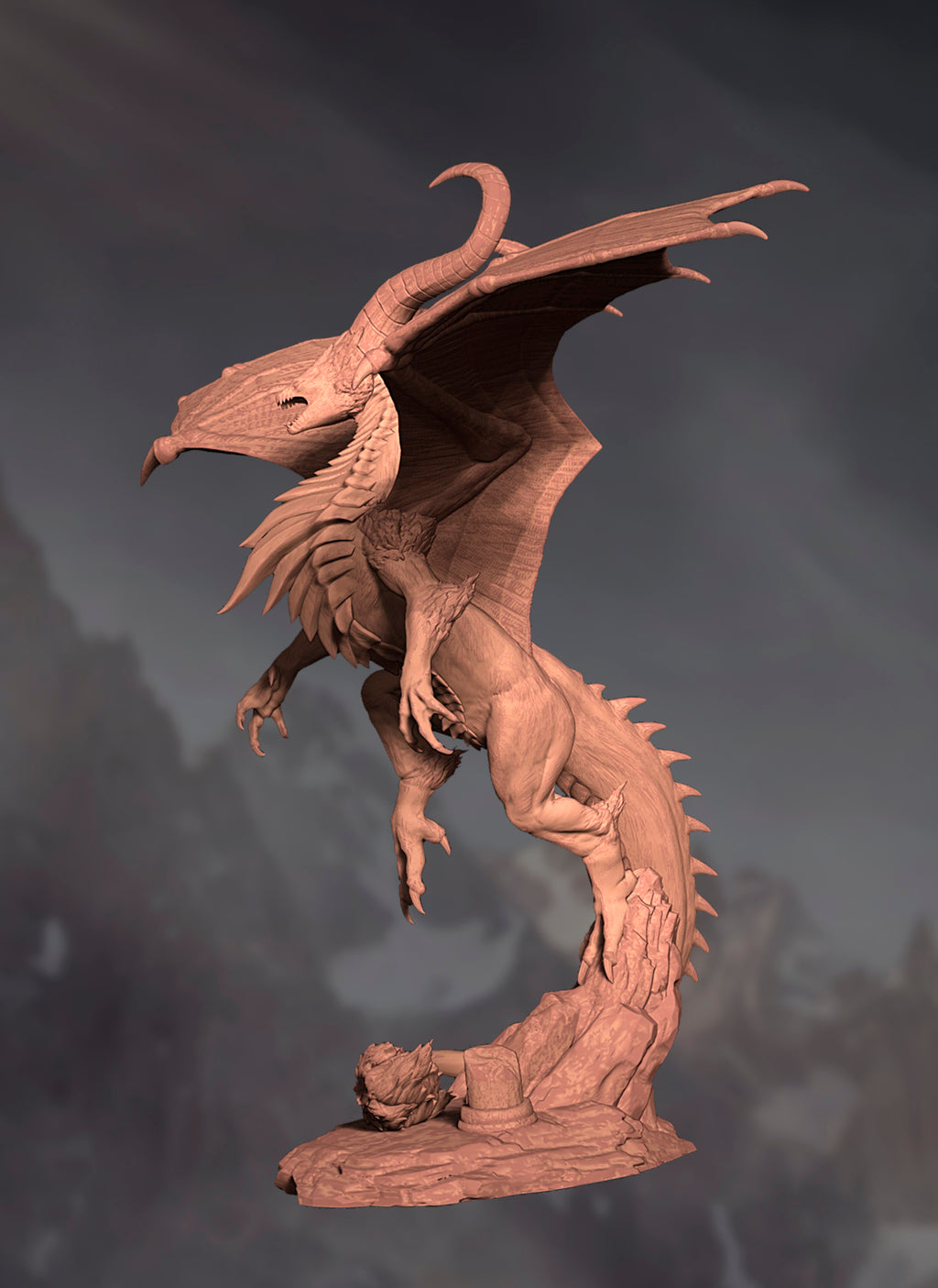 Warden Dragon (STL files)