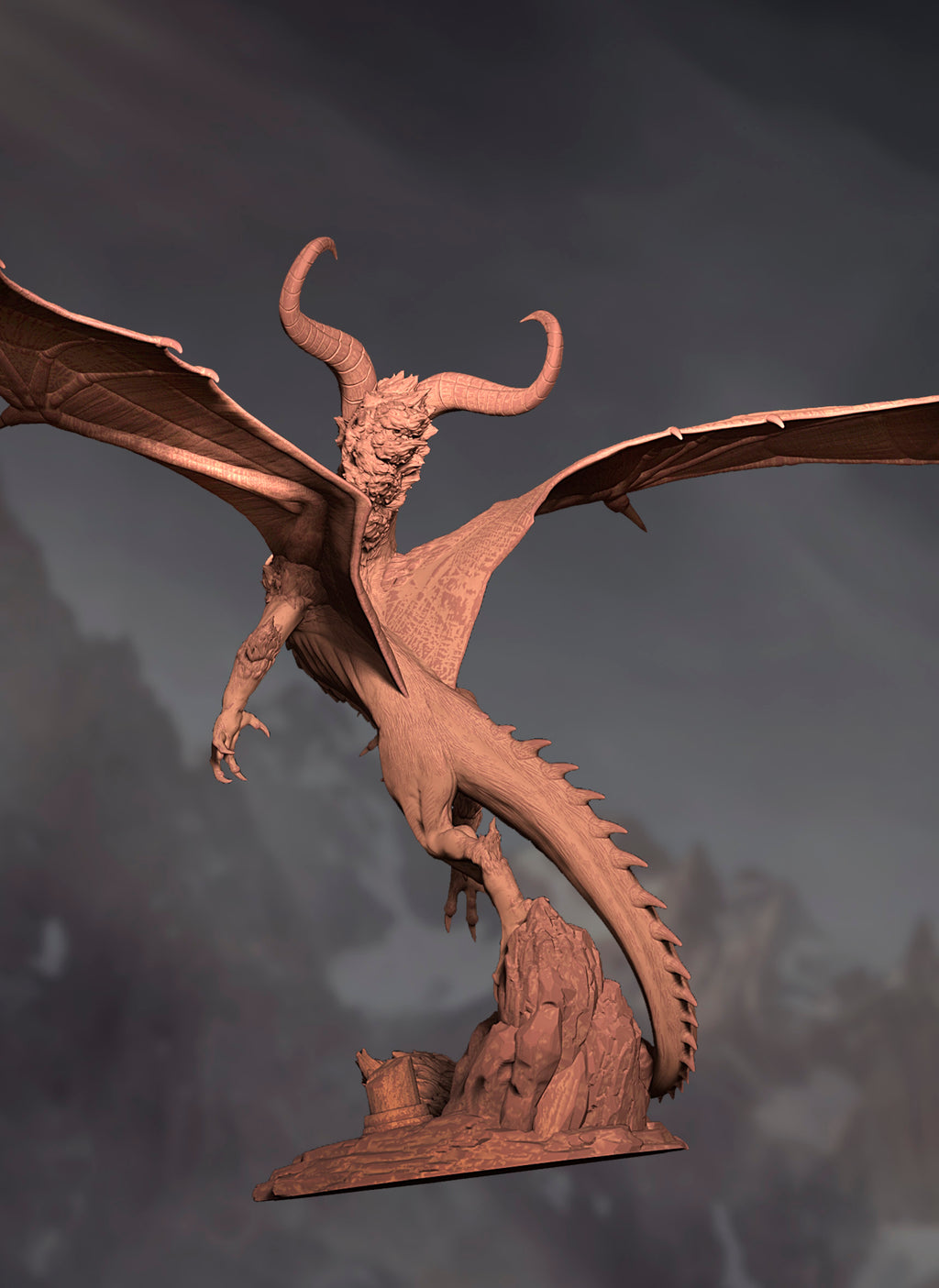 Warden Dragon (STL files)